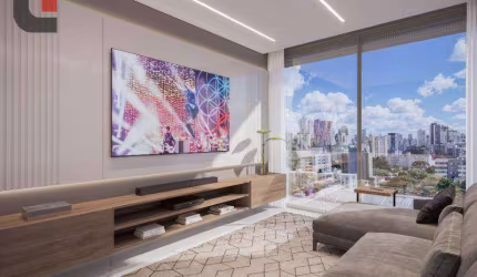 Apartamento com 4 dormitórios à venda, 245 m² por R$ 4.398.343,61 - Cristo Rei - Curitiba/PR