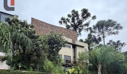 Casa com 5 suítes á venda por R$ 2.270.000 ou locação por R$ 12.000/mês - Bacacheri - Curitiba/PR