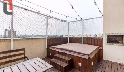 Cobertura com 3 dormitórios, 158 m² - venda por R$ 2.200.000,00 ou aluguel por R$ 10.764,33/mês - Água Verde - Curitiba/PR