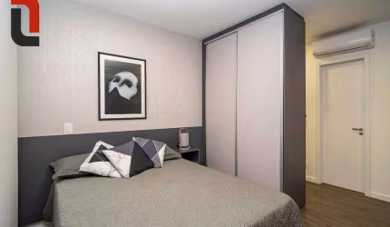 Studio com 1 quarto para alugar, 19 m² por R$ 2.200/mês - Centro - Curitiba/PR