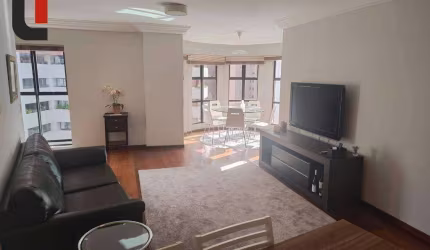Apartamento com 3 dormitórios para alugar, 114 m² por R$ 6.457,84/mês - Batel - Curitiba/PR