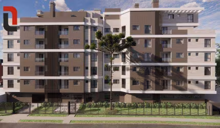 Apartamento com 1 quarto à venda, 46 m² por R$ 499.281 - Campo Comprido - Curitiba/PR