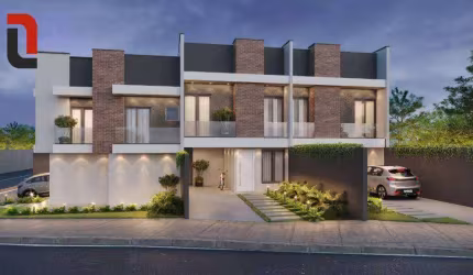 Sobrado com 3 quartos à venda, 88 m² por R$ 580.000 - Campo Comprido - Curitiba/PR