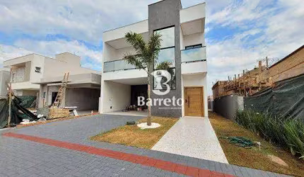 Sobrado com 3 dormitórios à venda, 230 m² por R$ 1.400.000,00 - Parque Tauá - Cond. Aranguá - Londrina/PR