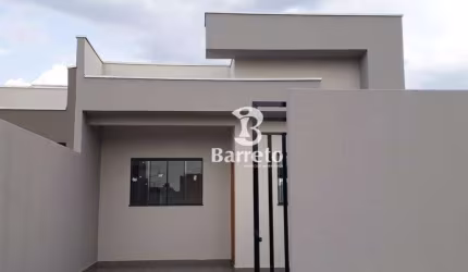Casa com 2 dormitórios à venda, 65 m² por R$ 320.000 - Jardim Gleba Esperança- Londrina/PR