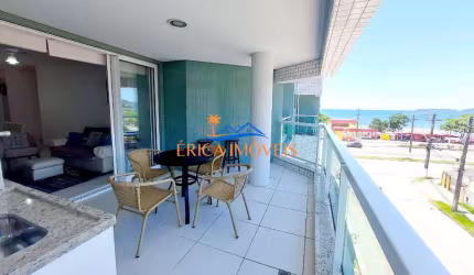 Apto Praia Grande em Ubatuba - Até 8 pessoas com Vista lateral Mar