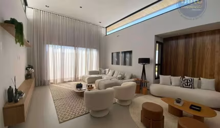 Casa térrea nova mobiliada à venda, 383 m² por R$ 3.900.000 - Condomínio Xapada Parque Ytu - Itu/SP
