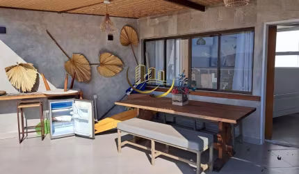 Cobertura de luxo à venda em Bertioga-SP, Riviera: 2 quartos, 2 suítes, 2 salas, 2 banheiros, 1 vaga, 130m². Venha conferir!
