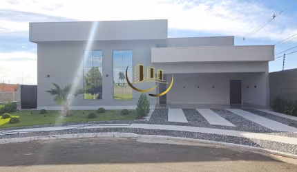 Casa de luxo em condomínio: 3 quartos, 3 suítes, 3 salas, 3 banheiros, 4 vagas e 242m² em Americana-SP, Jd. Santa Lúcia.