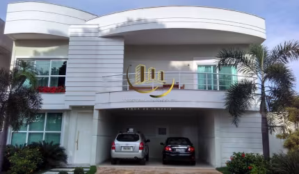 Luxuosa casa em condomínio com 3 suítes, 3 salas e 4 vagas na Vila Santo Antônio, Americana-SP - 466m² de puro conforto!