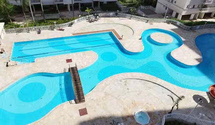 Apartamento 2 quartos, Acqua Play, Santos PORTEIRA FECHADA
