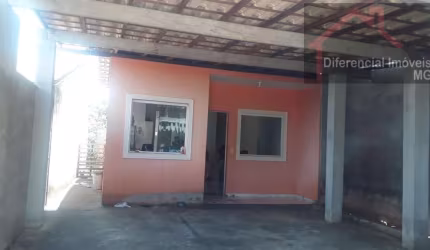 Casa para Venda em Esmeraldas, Jardim das Oliveiras, 2 dormitórios, 1 banheiro, 1 vaga