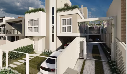 Lançamento triplex de 172 m2 em Santa  Felicidade em rua sem saída