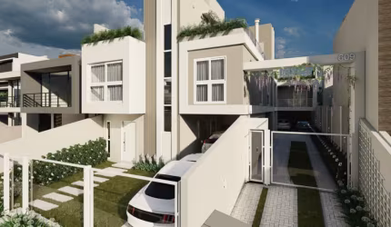 Lançamento Triplex de 151 m2 em Santa Felicidade em rua sem saida