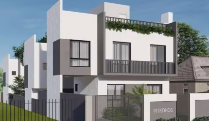 Sobrado novo à venda com 3 quartos sendo uma suíte no Xaxim em Curitiba