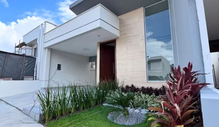 Linda Casa no Condomínio Porto Marina,  3 suítes já pronta pra Morar