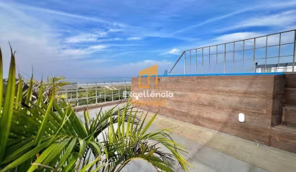Cobertura de frente ao mar no litoral