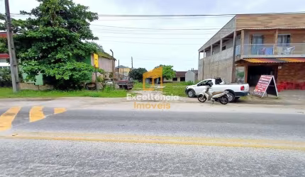 Terreno frente para a rodovia Balneário Leblon