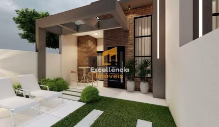 Casa nova com piscina em Matinhos