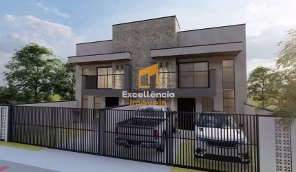 Sobrados novos próximo do mar