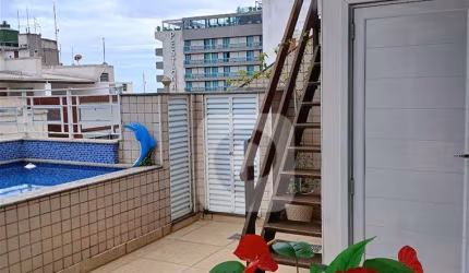 SELECIONE - Cobertura 2 quartos, sendo 1 suíte