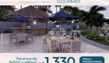 Terreno à venda, 347 m² por R$ 1.330,00 - Bananeiras - Araruama/RJ