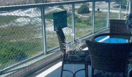 Apartamento com 2 dormitórios, 80 m² - venda por R$ 750.000,00 ou aluguel por R$ 4.500,00/mês - Braga - Cabo Frio/RJ