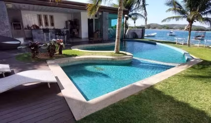 Casa com 4 dormitórios à venda por R$ 8.500.000,00 - Passagem - Cabo Frio/RJ