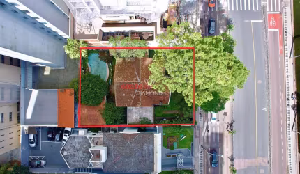 Terreno à venda na Avenida Sete de Setembro, Batel, Curitiba por R$ 8.000.000