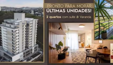 Apartamento com 2 quartos à venda na Rua José Romão Guedes, Granbery, Juiz de Fora, 52 m2 por R$ 269.000
