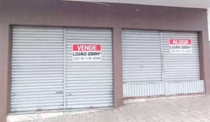Ponto comercial à venda na Avenida dos Andradas, Morro da Glória, Juiz de Fora, 280 m2 por R$ 1.100.000