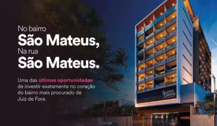 Loft com 1 quarto à venda na Rua São Mateus, São Mateus, Juiz de Fora, 27 m2 por R$ 229.990