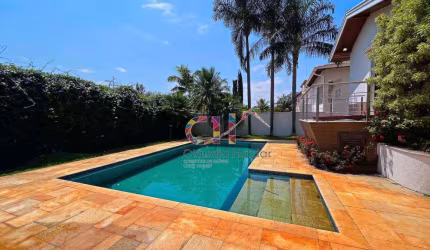 Casa com 4 dormitórios, 449 m² - venda por R$ 3.850.000 ou aluguel por R$ 16.000/mês - Condomínio Reserva Colonial - Valinhos/SP