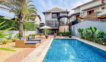 Casa com 3 dormitórios à venda, 461 m² por R$ 3.500.000,00 - Condomínio Reserva Colonial - Valinhos/SP