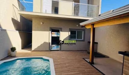 CASA NÃO GEMINADA EM BAIRRO PRÓXIMO A AL. LUCAS - ATIBAIA! 03 DORMITÓRIOS!