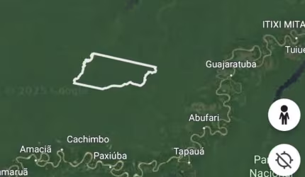 Área Crédito carbono, Amazonas Área Coari , Área 90.000ha documentada