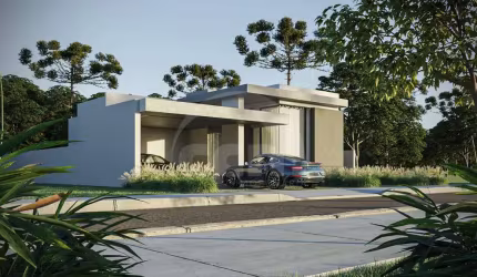 Casa em condomínio à venda, 3 quartos, 1 suíte, 2 vagas, Jardim Carvalho - Ponta Grossa/PR
