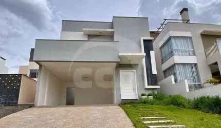 Casa em condomínio à venda, 3 quartos, 3 suítes, 1 vaga, Oficinas - Ponta Grossa/PR