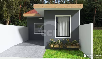Casa à venda, 2 quartos, 1 vaga, Jardim Carvalho - Ponta Grossa/PR
