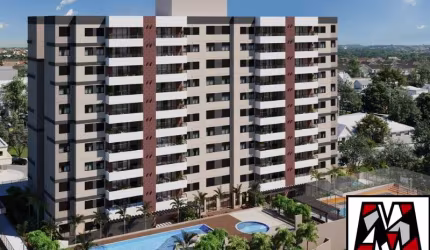 Apartamento no Chronos Residencial, Eloy Chaves, vista para Serra do Japi