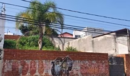Terreno em aclive em ótima localização no Jardim Paulista I em Jundiaí