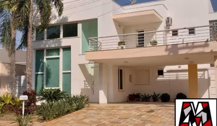 Linda casa Condomínio Portal do Paraíso II, piscina, 4 suítes
