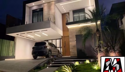 Casa a venda no Condomínio fechado Brisas Jundiaí, com 04 suites, com piscina e lazer completo.