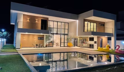 Casa de 4 suítes - Busca Vida - Camaçari