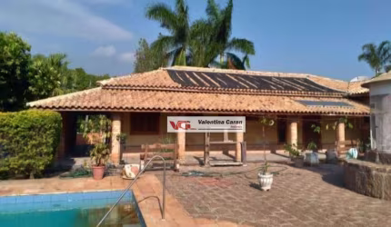 Chácara com 3 dormitórios à venda, 2190 m² por R$ 1.800.000,00 - Colinas do Mosteiro de Itaici - Indaiatuba/SP