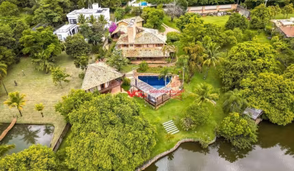 Chácara com 6 dormitórios à venda, 2280 m² por R$ 7.900.000,00 - Colinas do Mosteiro de Itaici - Indaiatuba/SP