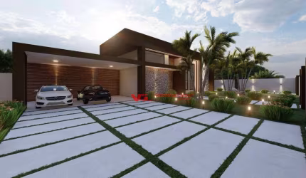 Casa de Campo Moderna com 04 suítes, à venda, 3.440 m² por R$ 5.300.000 - Colinas do Mosteiro de Itaici - Indaiatuba/SP