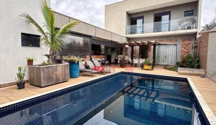 Oportunidade - Lindo Sobrado com 4 suítes à venda, 412 m² por R$ 2.100.000 - Chácara Areal - Indaiatuba/SP