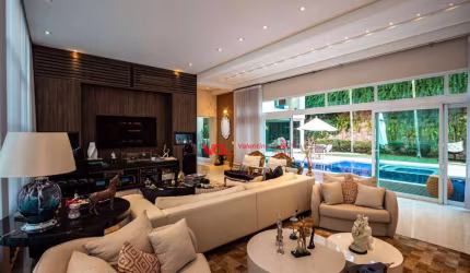 Casa Linda de Luxo com 5 suítes à venda, 525 m² por R$ 5.900.000 - Jardim Vila Paradiso - Indaiatuba/SP - Aceita Permuta