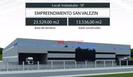 Galpão, 13536 m² - venda por R$ 84.000.000,00 ou aluguel por R$ 432.000,00/mês - Caldeira - Indaiatuba/SP